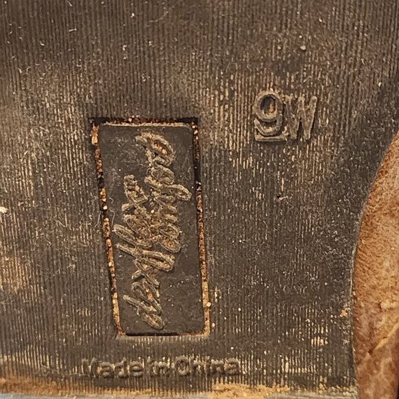 Dexflex Comfort Women's Knee High Riding Boots Faux Leather Brown Size 9W - Picture 8 of 9